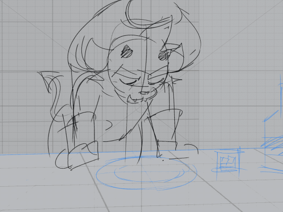 shaped like dinosaurs (Character from Kings of Hell)